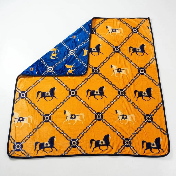 پتو روتختی طرح برند دورو دونفره 200×230 سانتی متر کد20